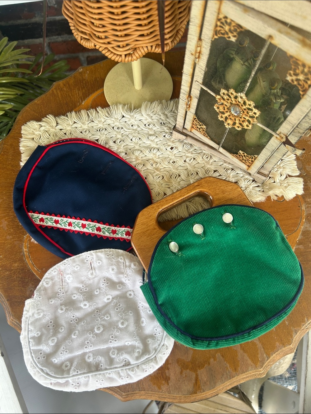 Vintage Kid-Size Bermuda Bag Set